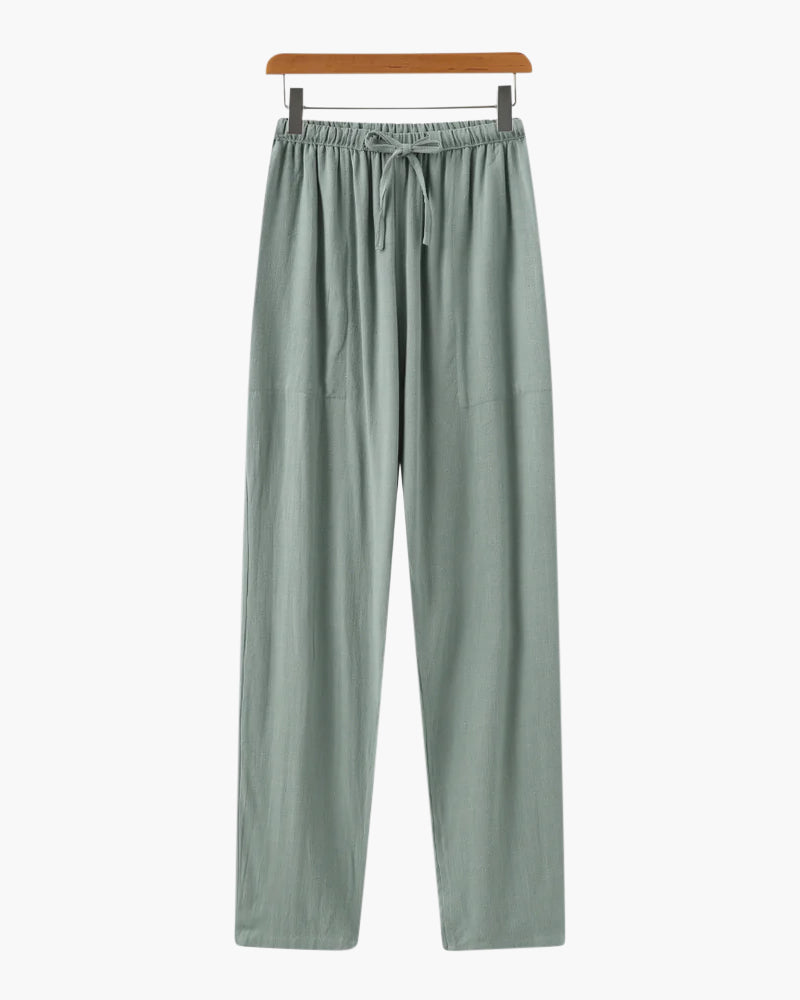 Men’s Lightweight Linen Pants | Summer Relaxed Fit