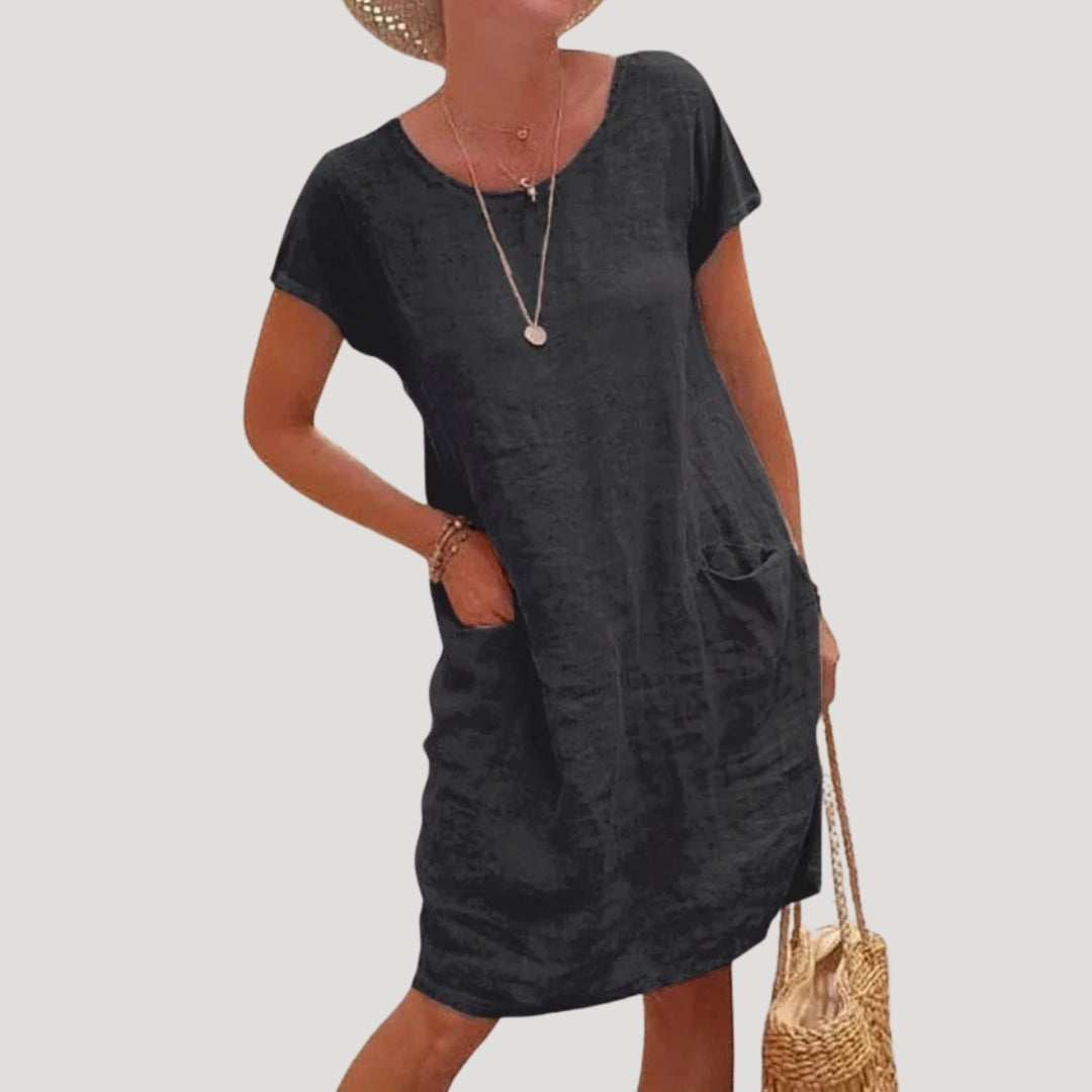 Women's Holiday Boho Summer Dress | Midi Beach