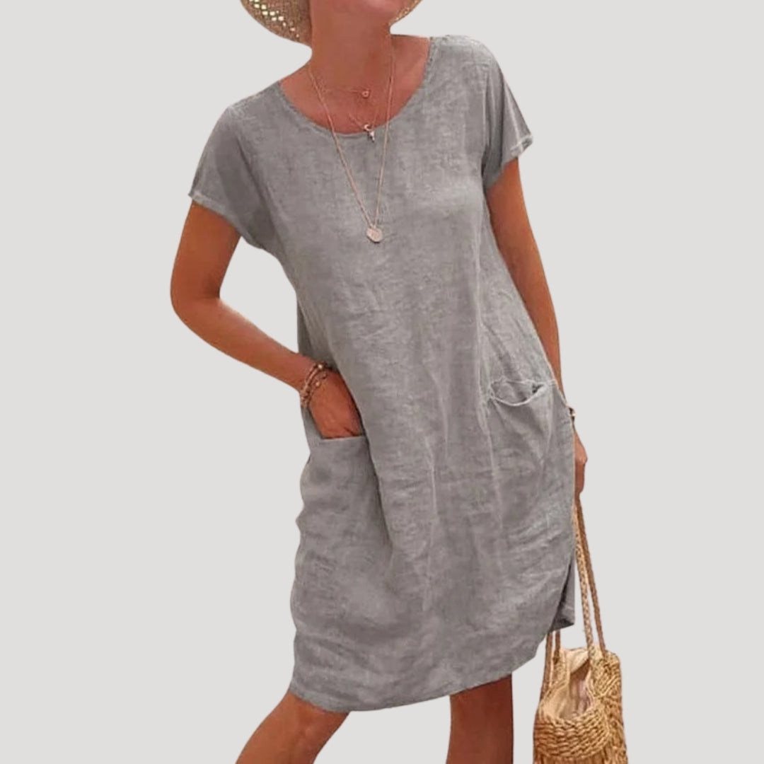 Women's Holiday Boho Summer Dress | Midi Beach