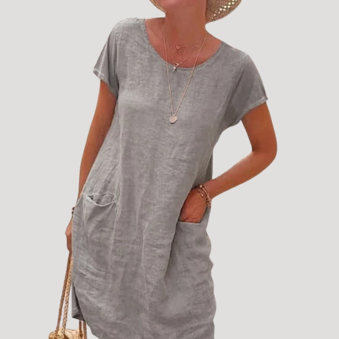 Women's Holiday Boho Summer Dress | Midi Beach