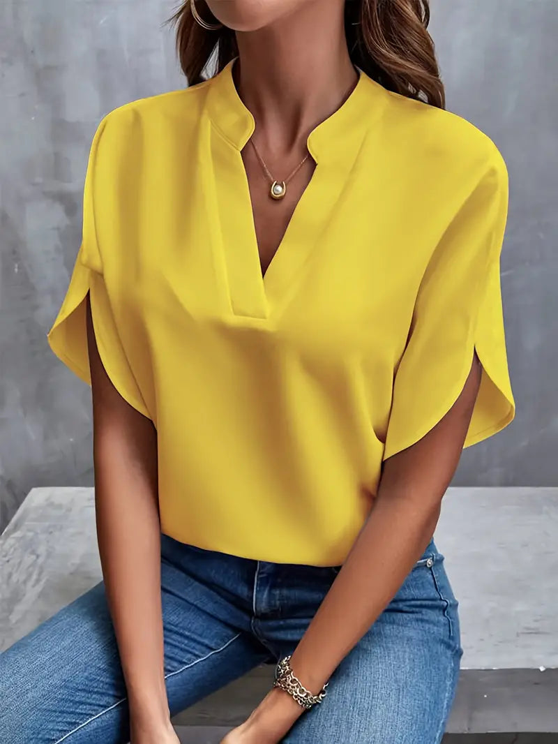 Women's Summer Blouse | Short Sleeve