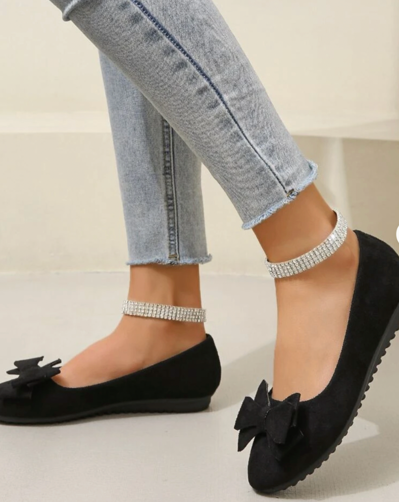 Women's Walking Orthopedic Flats | Slip On Closed Toe