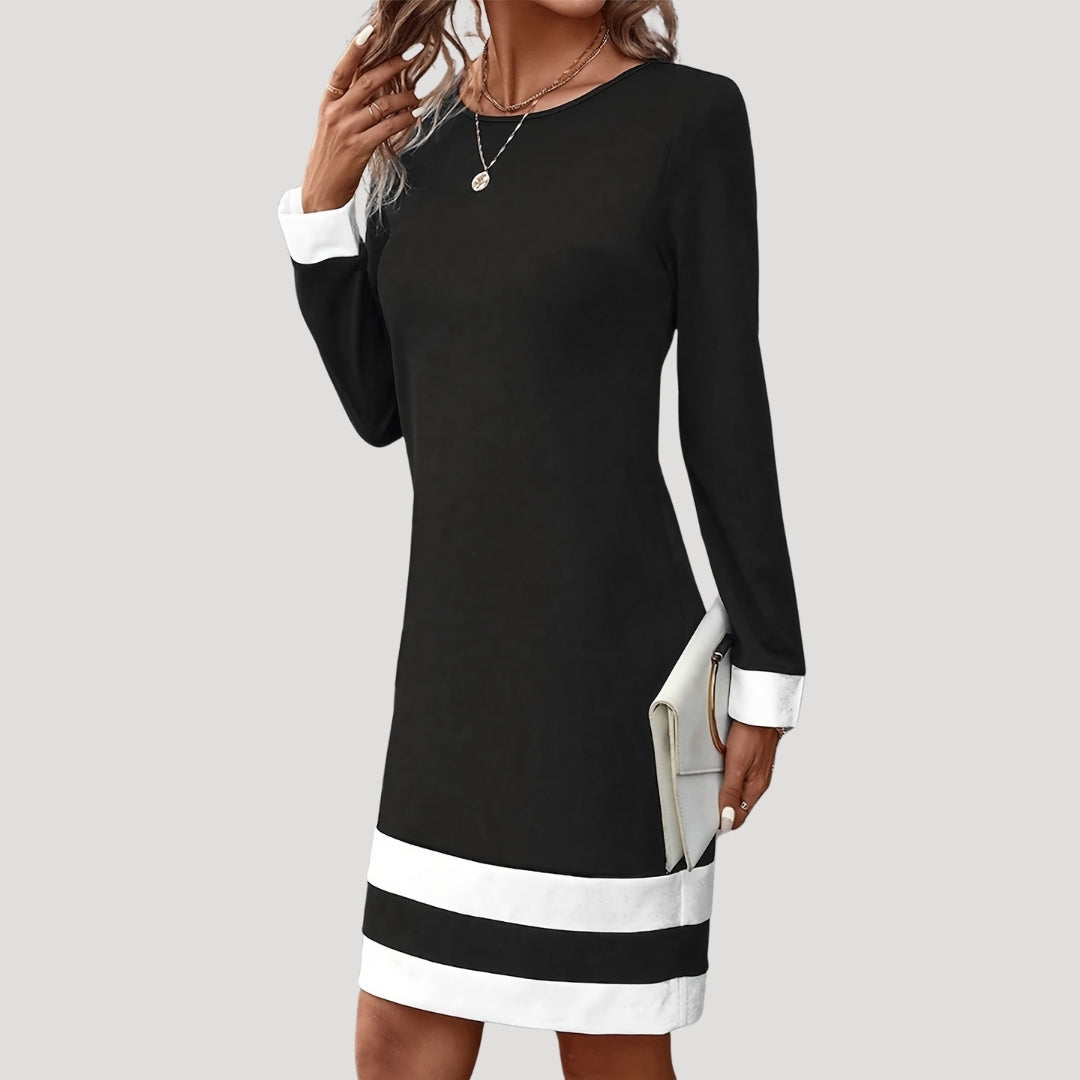 Women's Long Sleeve Party Dress | Midi Formal