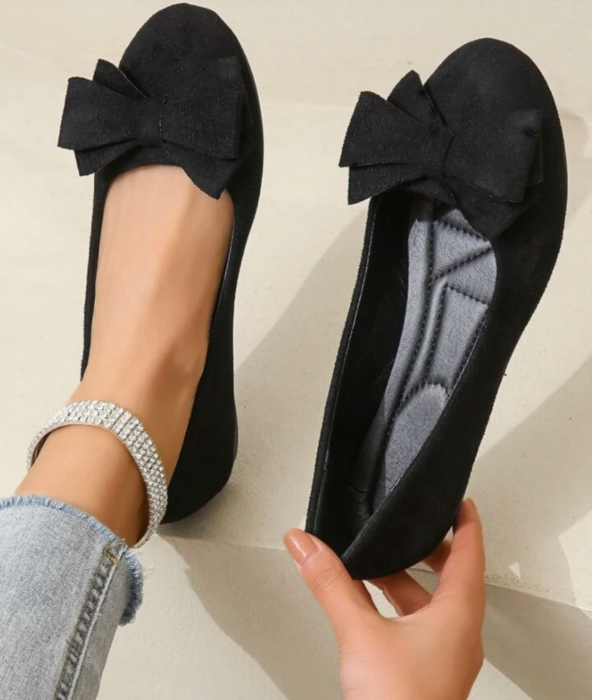 Women's Walking Orthopedic Flats | Slip On Closed Toe
