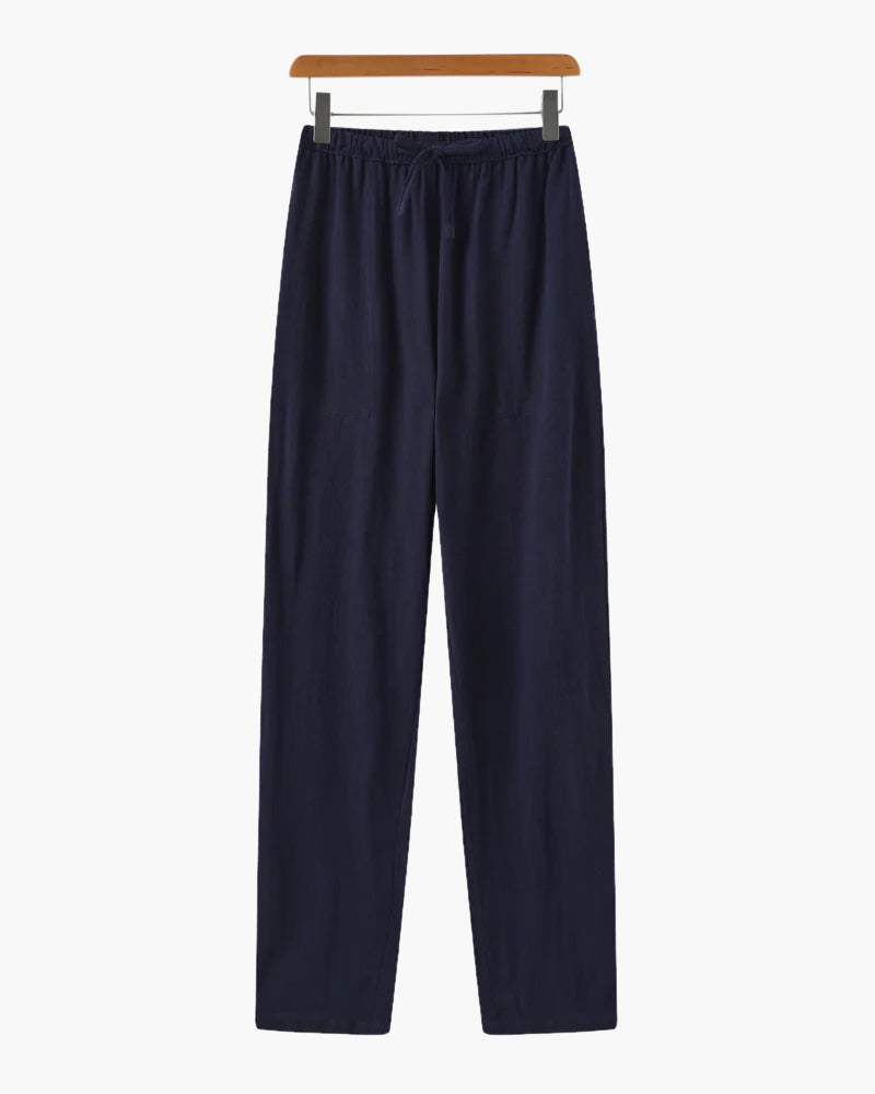 Men’s Lightweight Linen Pants | Summer Relaxed Fit