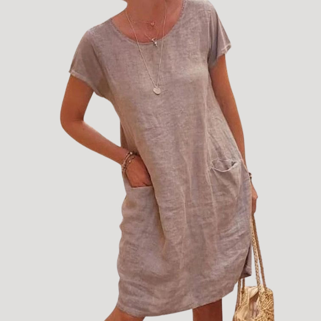 Women's Holiday Boho Summer Dress | Midi Beach