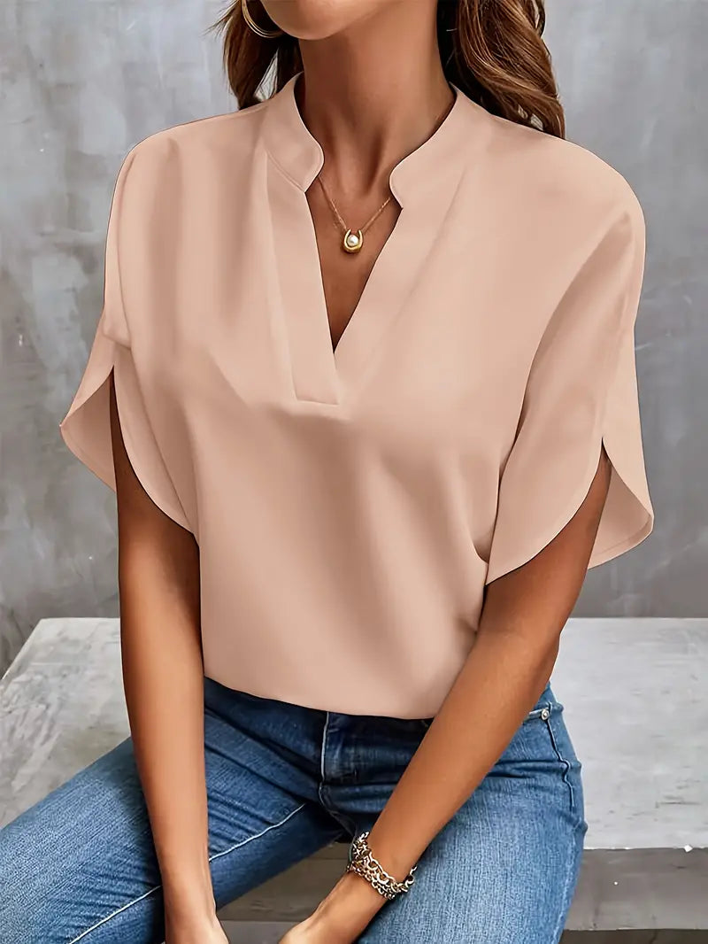 Women's Summer Blouse | Short Sleeve