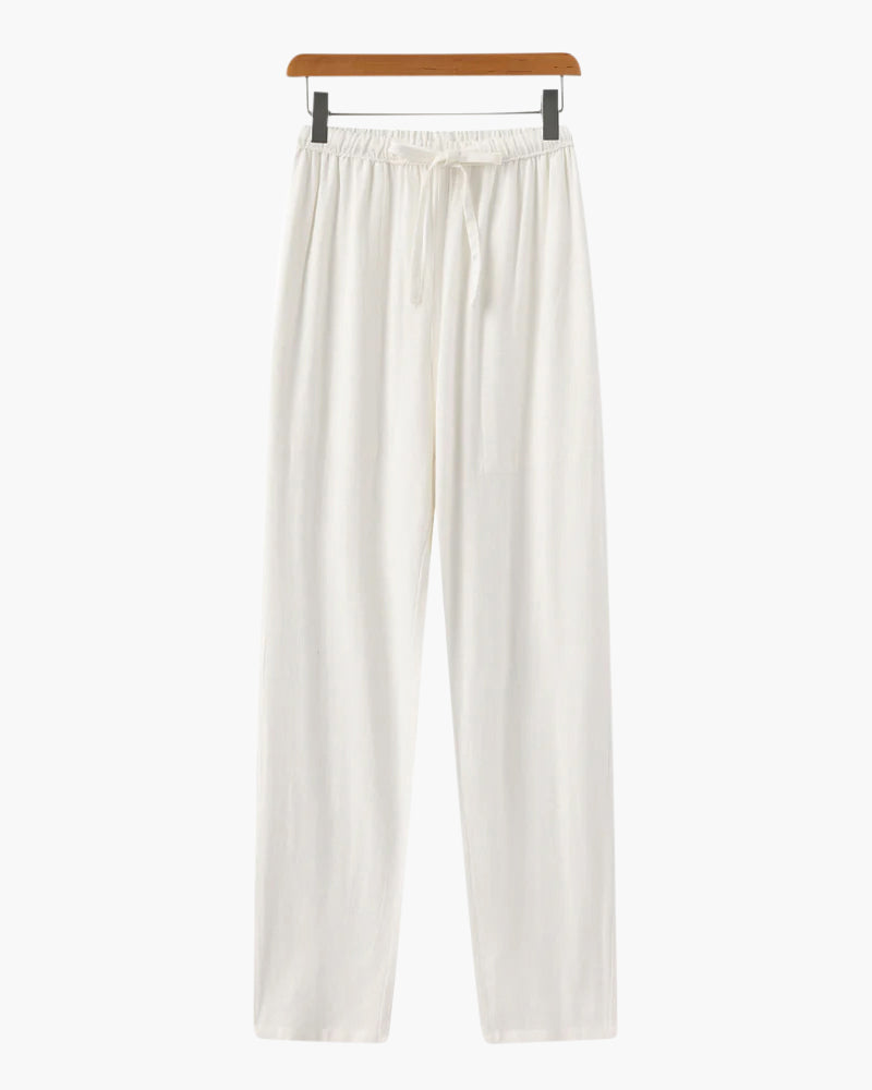 Men’s Lightweight Linen Pants | Summer Relaxed Fit