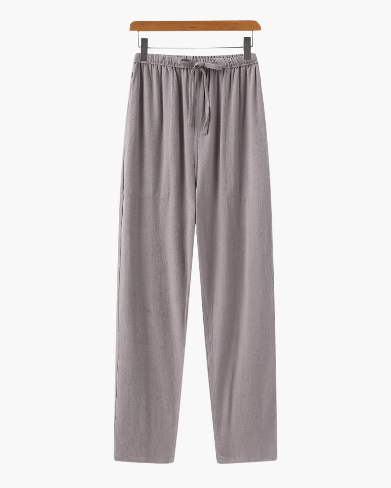 Men’s Lightweight Linen Pants | Summer Relaxed Fit