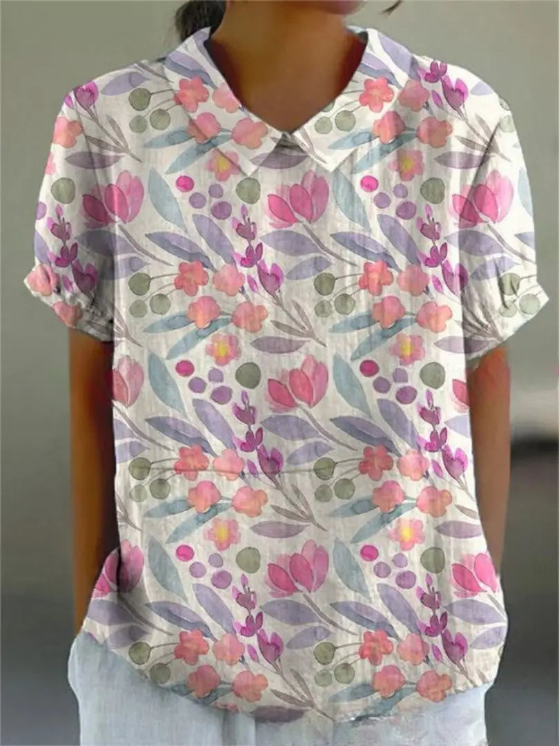 Women's Hawaiian Shirt | Vintage Blouse Top