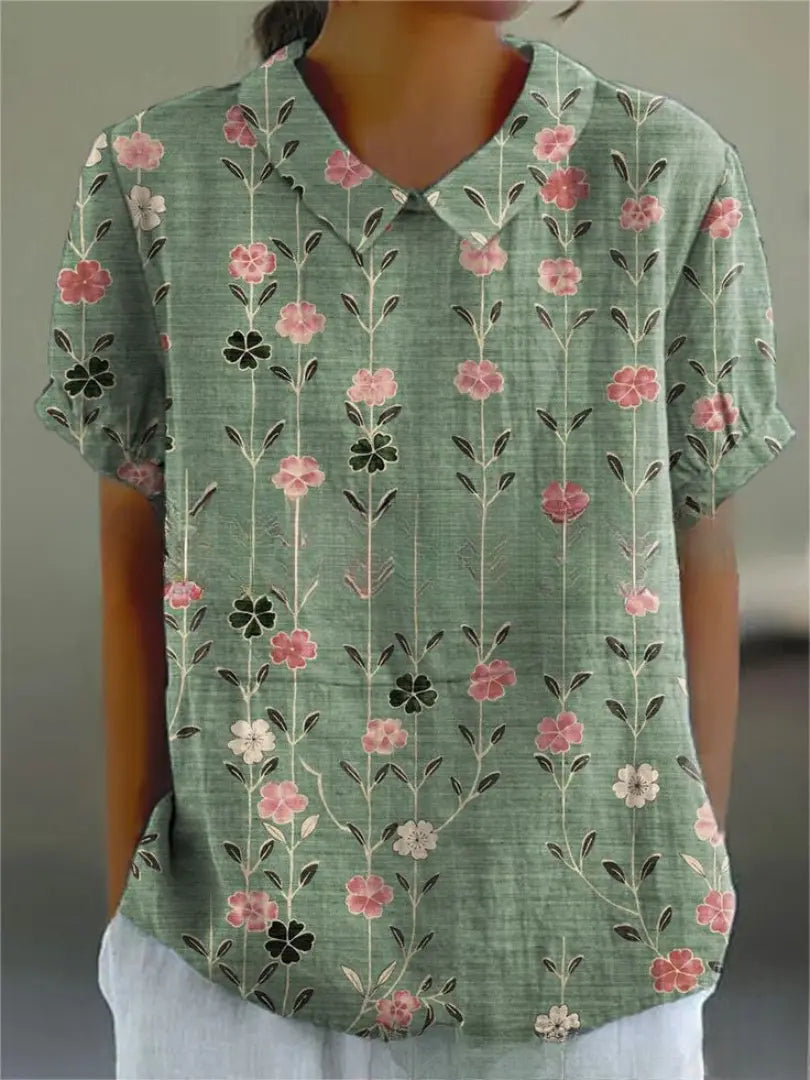 Women's Hawaiian Shirt | Vintage Blouse Top