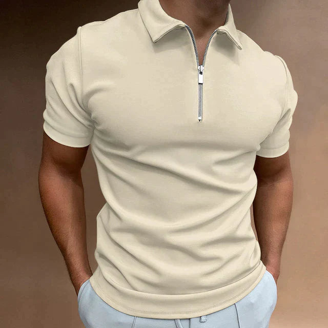 Men's Tight Polo Shirt | Short Sleeve