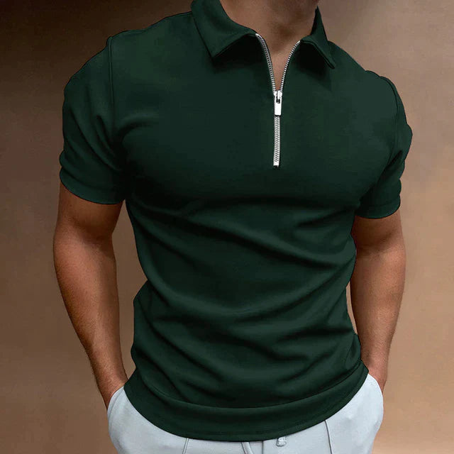 Men's Tight Polo Shirt | Short Sleeve
