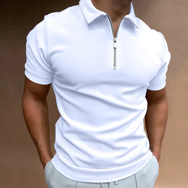 Men's Tight Polo Shirt | Short Sleeve