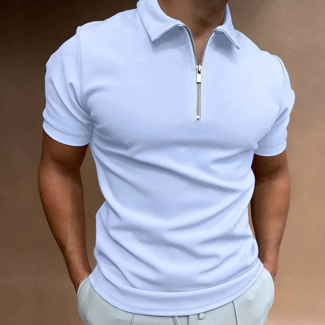 Men's Tight Polo Shirt | Short Sleeve