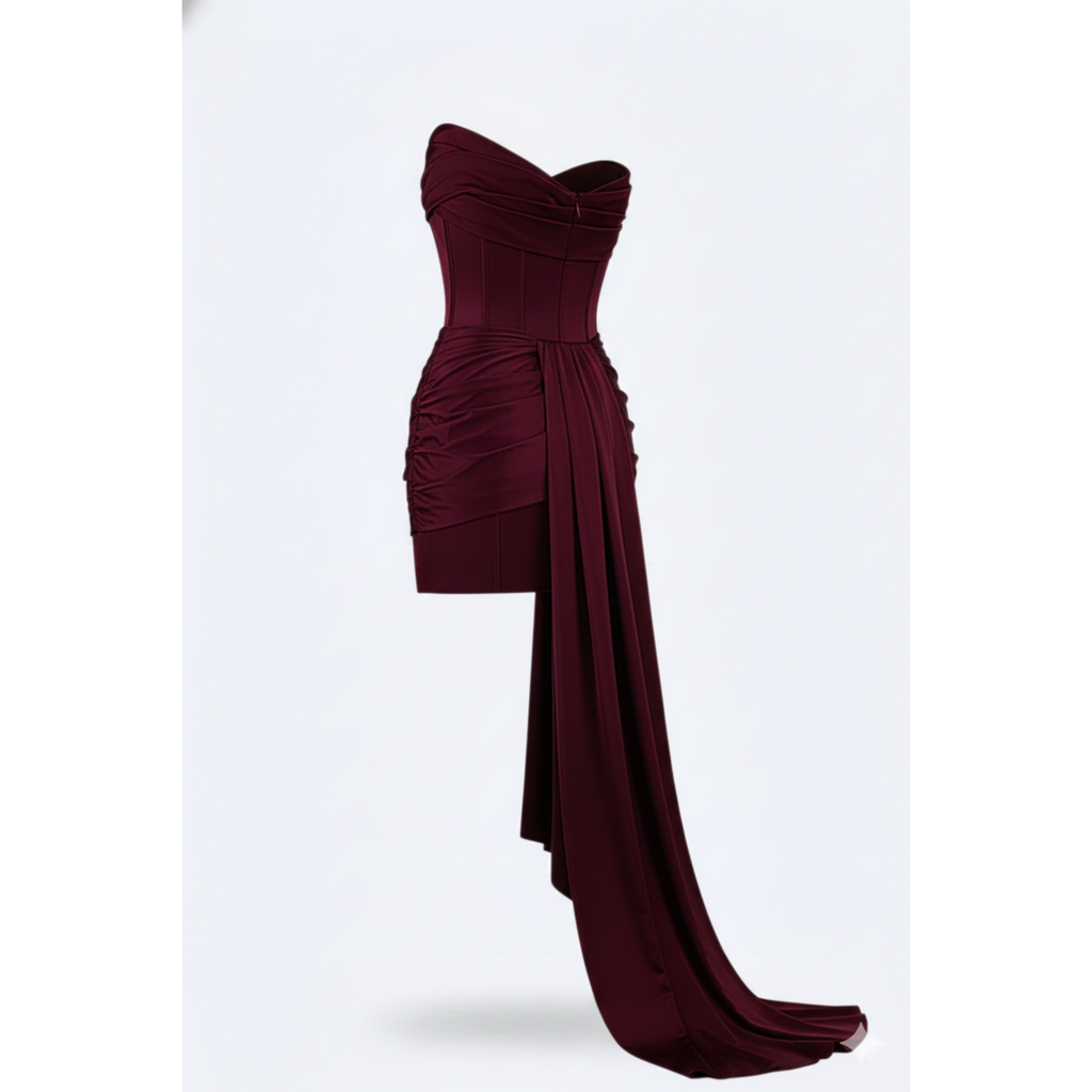 Women's Strapless Corset Mini Dress | Evening Party