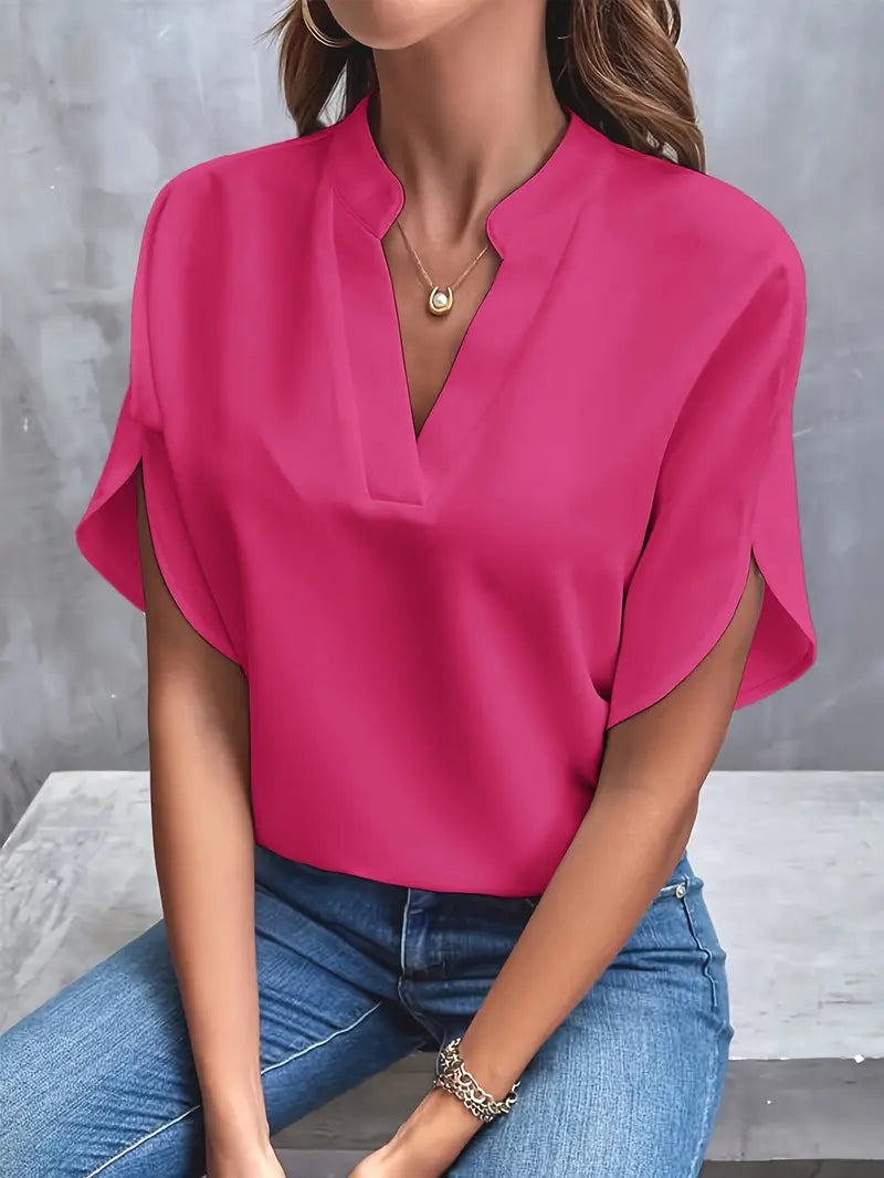 Women's Summer Blouse | Short Sleeve