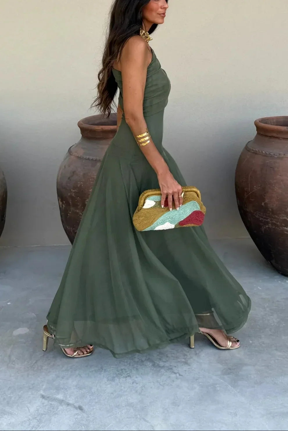 Women's Wedding Guest Summer Dress | Maxi