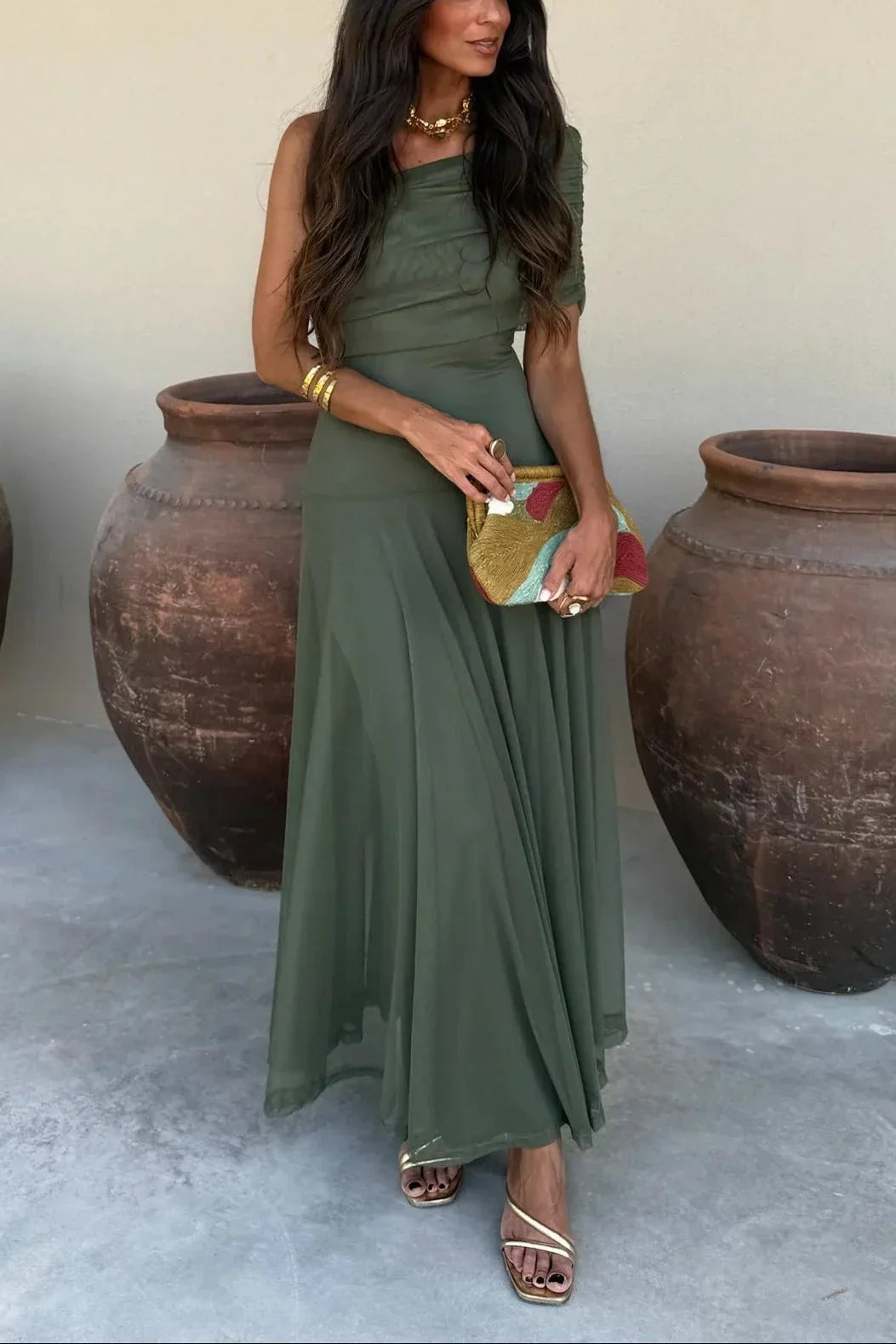 Women's Wedding Guest Summer Dress | Maxi