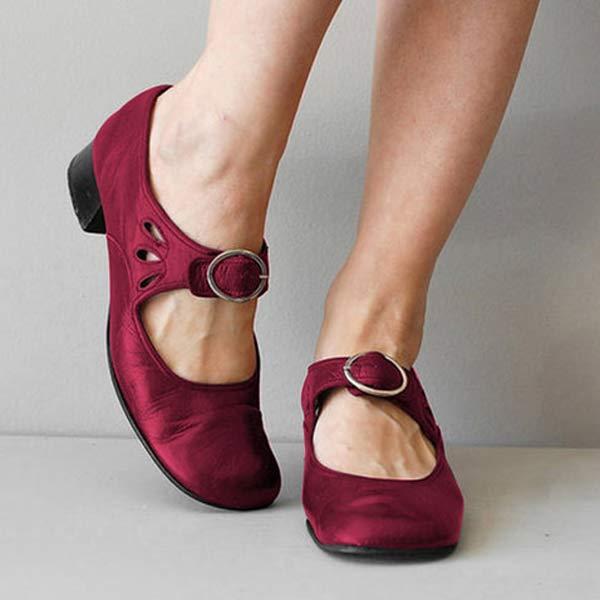Women's Ankle Heeled Sandals | Closed Toe