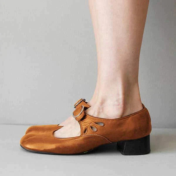 Women's Ankle Heeled Sandals | Closed Toe