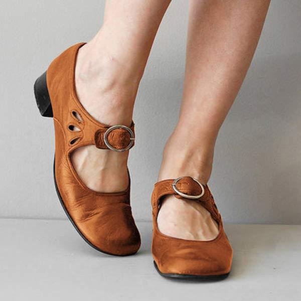 Women's Ankle Heeled Sandals | Closed Toe